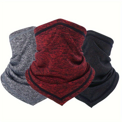 Neck Gaiters & Bandanas - Gaiter 3 Pack Summer Thin Soft Breathable Sun Protection UV Windproof - product detail view 2