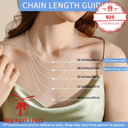 Necklace for Women - Snake Chain 24K Gold Plated 925 Sterling Silver Handmade 1mm Round - product detail view 6