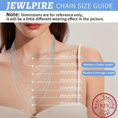 Necklace for Women - Sterling Silver Box Chain for 18K Gold Plated 0.8mm Thin Dainty Layering - product detail view 5