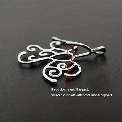 Necklaces - 925 Sterling Silver Pendant Blank Tray 5 Prong Setting DIY Irregular Stone - product detail view 2
