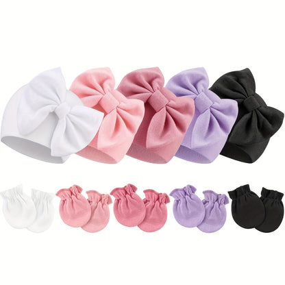 Newborn Hat and Mitten Set - 10-Piece – view 3
