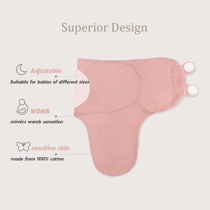 Newborn Swaddle Blanket and Hat Set - 3-Pack – view 11