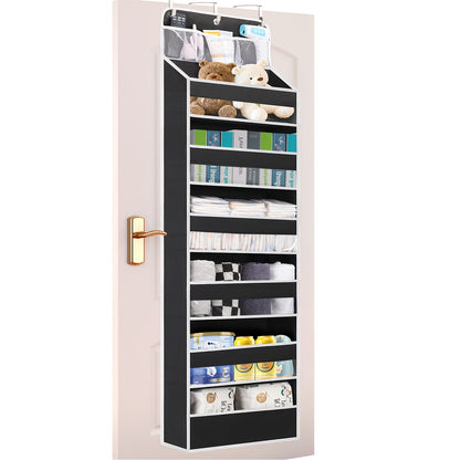 Nursery Door Organizer - 6-Pocket Diaper Storage – view 5