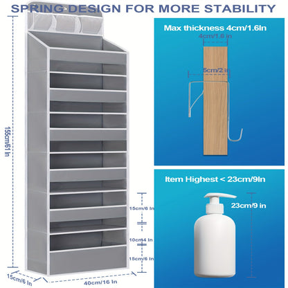 Nursery Door Organizer - 6-Pocket Diaper Storage – view 6