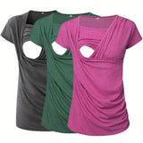 Dark green/dark gray/rose red