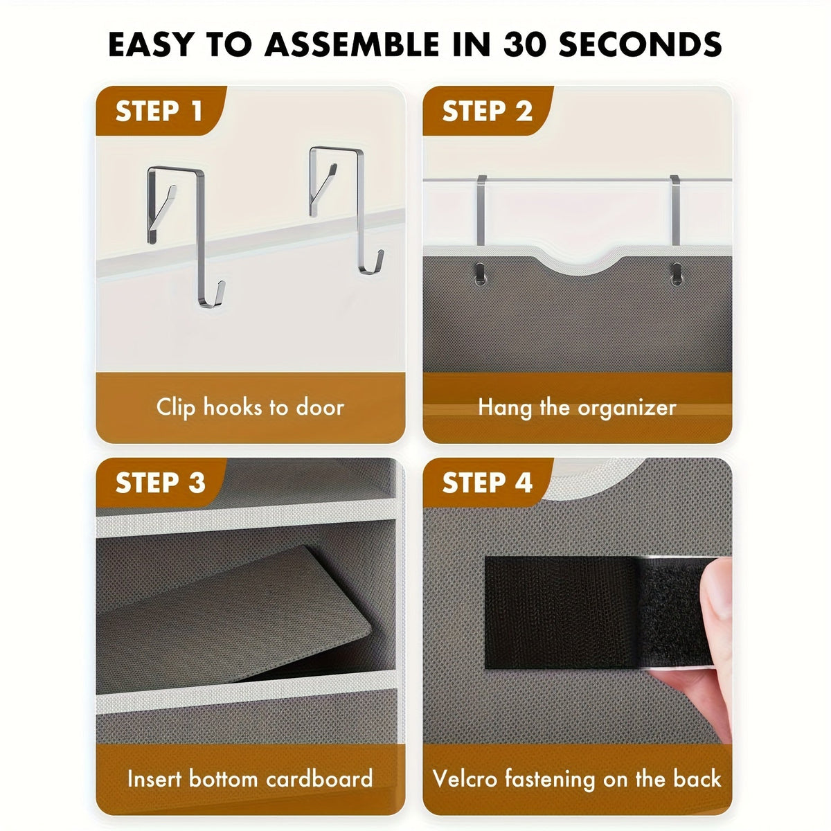 Over-the-Door Organizer - Clear-View – view 7