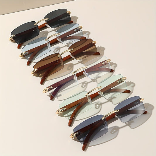 Party Glasses - 6 Pack Retro Vintage Fashion Eyewear for Men & Women, Fun Photo Booth - main product view