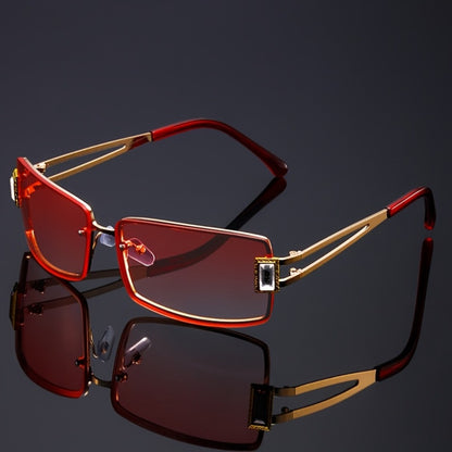 Party Glasses - Oversized Square for Men Women Extra Large Luxury Gradient Ombre Retro - product detail view 21