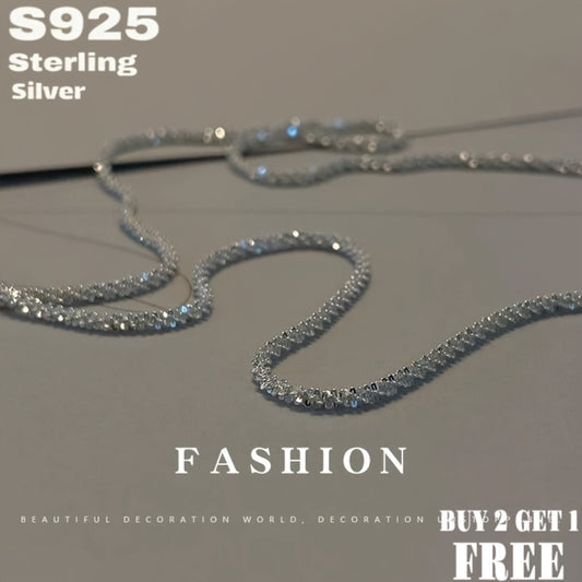 Pendant Necklace - 925 Sterling Silver Star for Women & Men | Sparkling Minimalist Sky Star - main product view