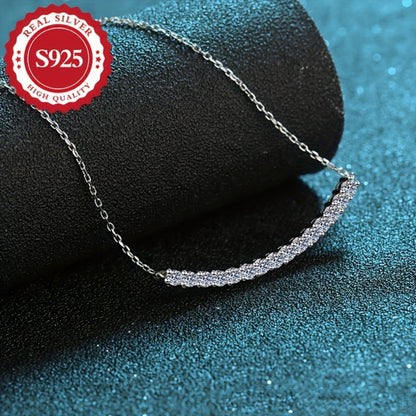 Pendant Necklace - Smile 925 Sterling Silver Hypoallergenic Elegant Smiley Face Charm for - product detail view 10