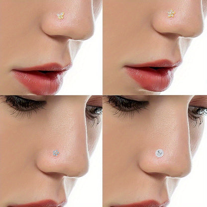 Piercing Kit - Professional Body 120pcs - Stainless Steel 14G 16G Belly Nose Lip Septum - product detail view 6
