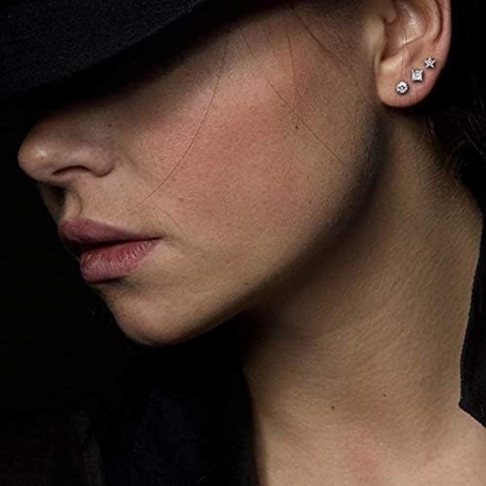 Piercing Kit - Professional Body 120pcs - Stainless Steel 14G 16G Belly Nose Lip Septum - product detail view 9