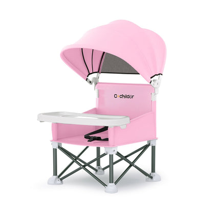 Portable Baby Booster Seat - Detachable Feeding Tray – view 3