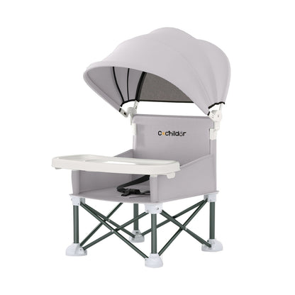 Portable Baby Booster Seat - Detachable Feeding Tray – view 5