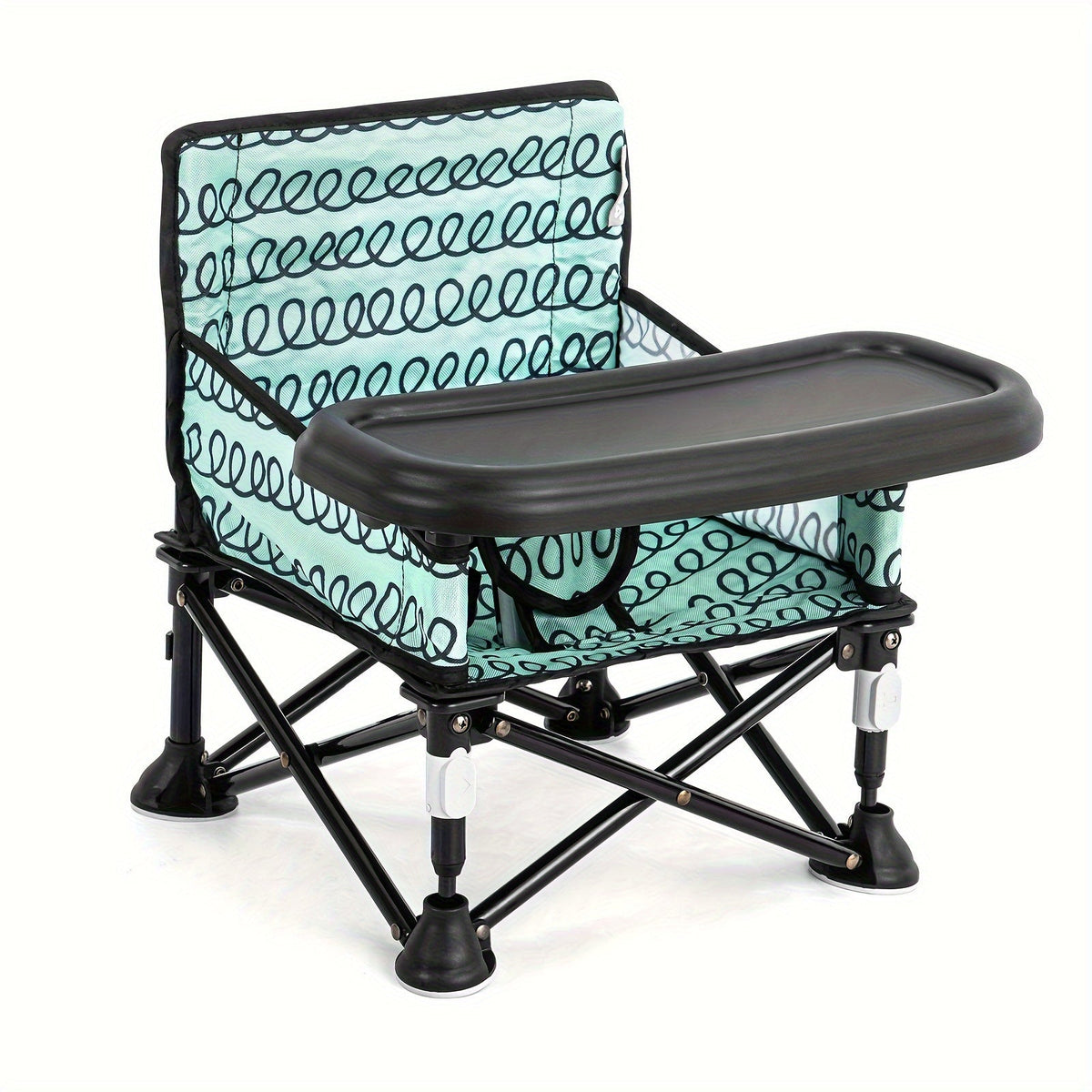 Portable Baby Chair - Foldable Tray Camping Seat – view 3