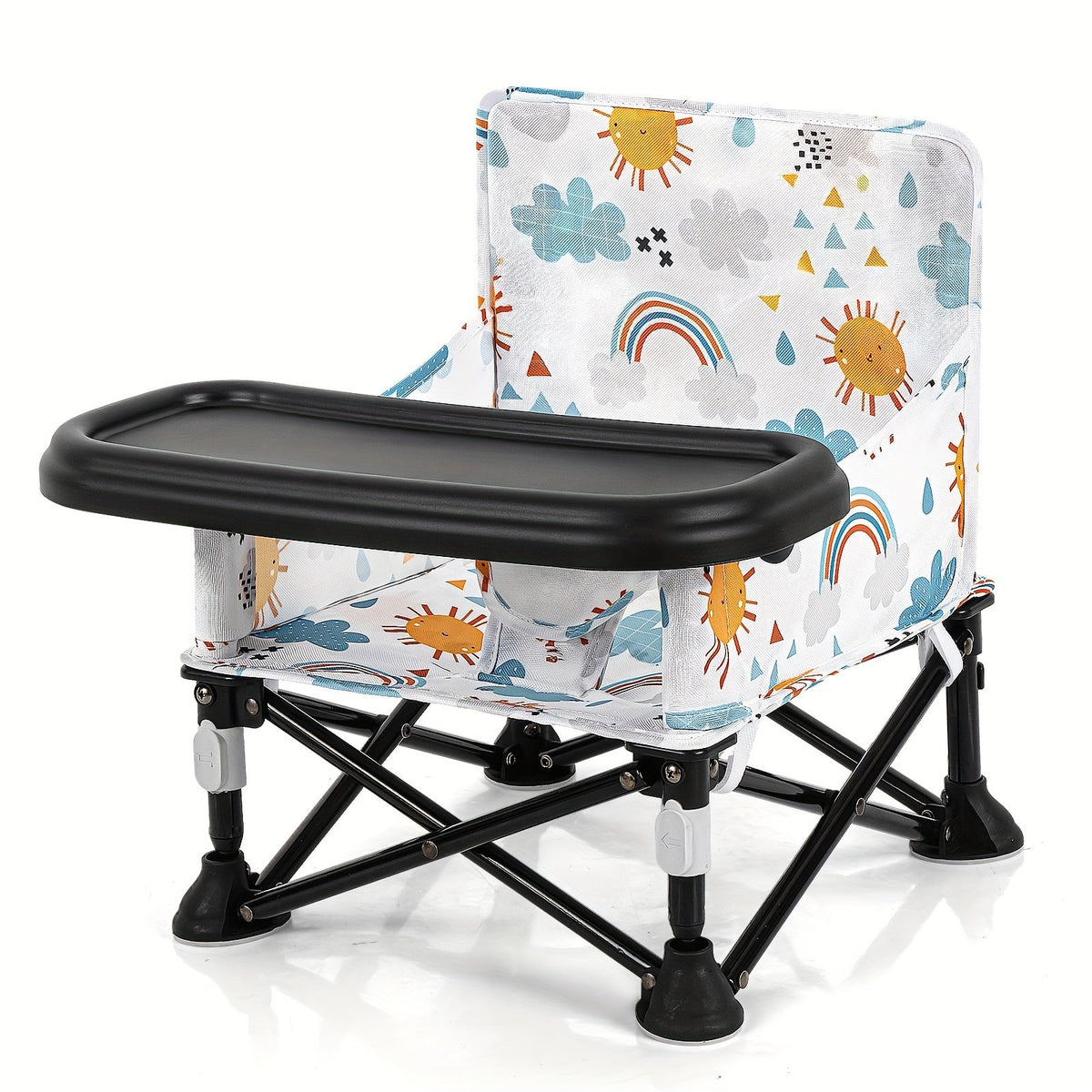 Portable Baby Dining Chair - Foldable Camping Tray Seat – main product image