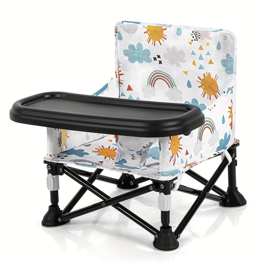 Portable Baby Dining Chair - Foldable Camping Tray Seat – main product image