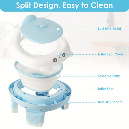 Potty Training Seat - 20-pcs Portable Foldable – view 9