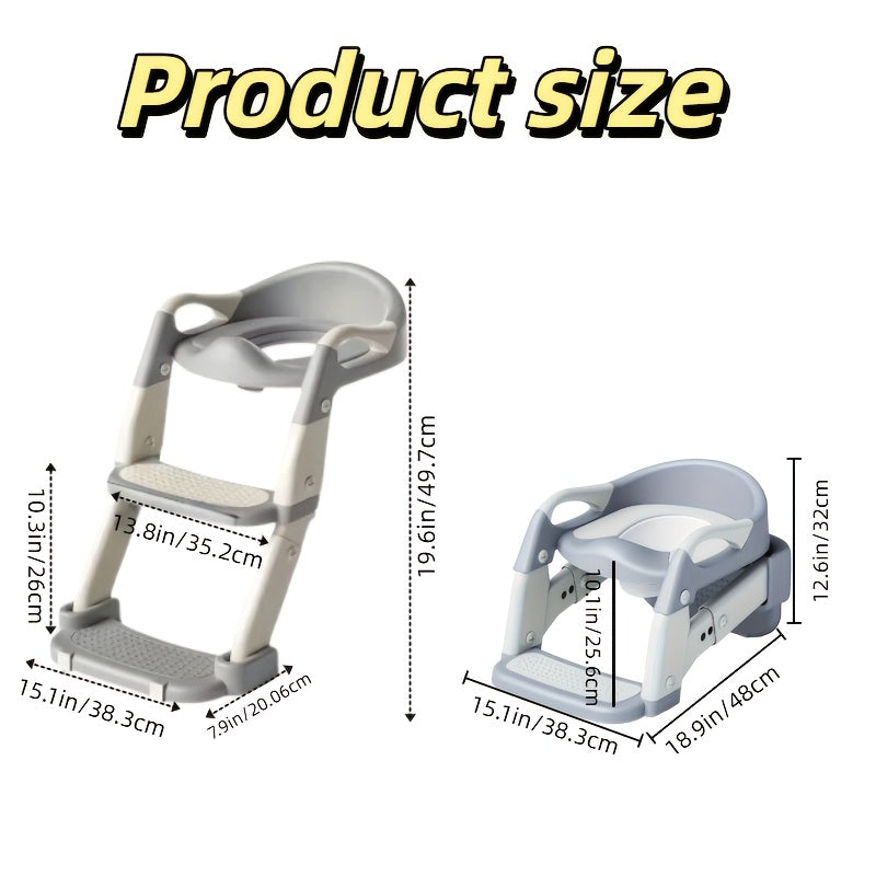 Potty Training Seat - 3-In-1 Toilet Kids Step – view 2