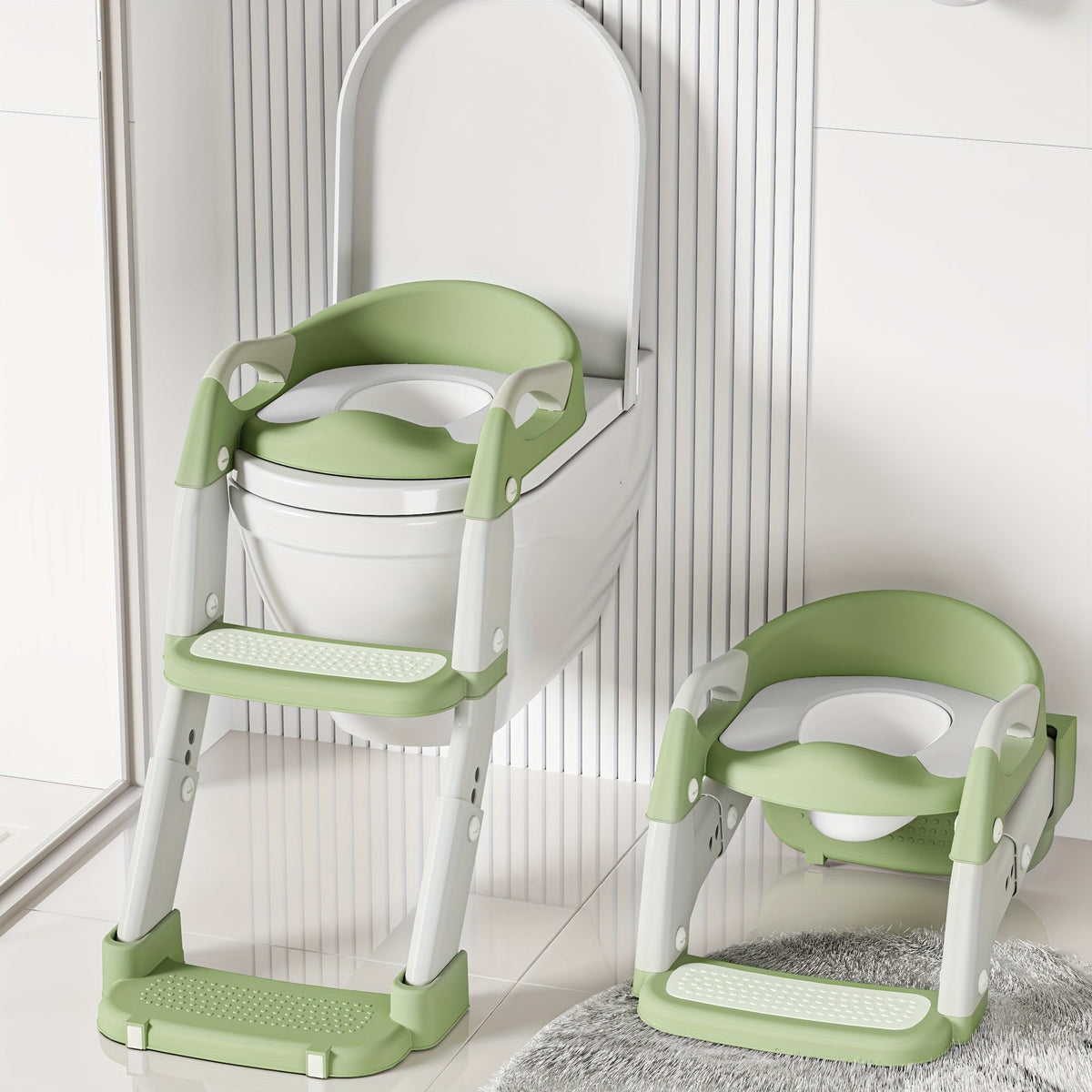 Potty Training Seat - 3-In-1 Toilet Kids Step – view 3