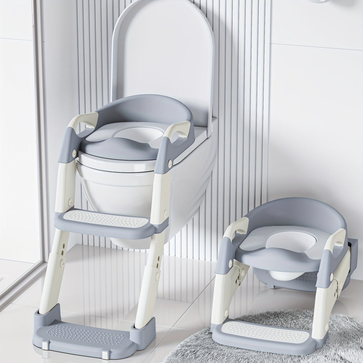 Potty Training Seat - 3-In-1 Toilet Kids Step – view 5