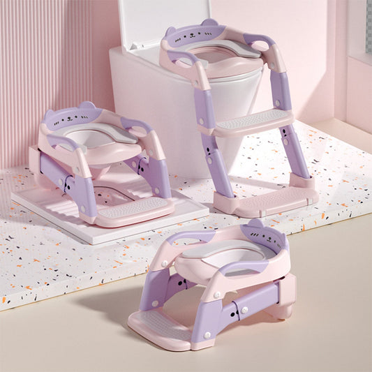 Potty Training Seat - Foldable Adjustable 3-in-1 Toilet – main product image