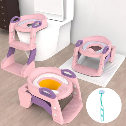 Potty Training Seat - Foldable Adjustable Soft Toilet – view 4
