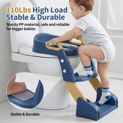 Potty Training Seat - Foldable Adjustable Soft Toilet – view 5