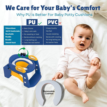 Potty Training Seat - Foldable Adjustable Toilet Step – view 9