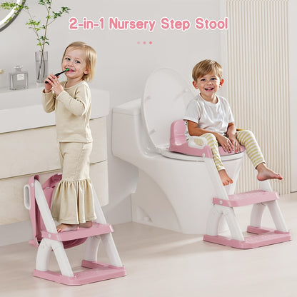 Potty Training Seat - Non-Slip 2-In-1 Toilet Detachable – view 2