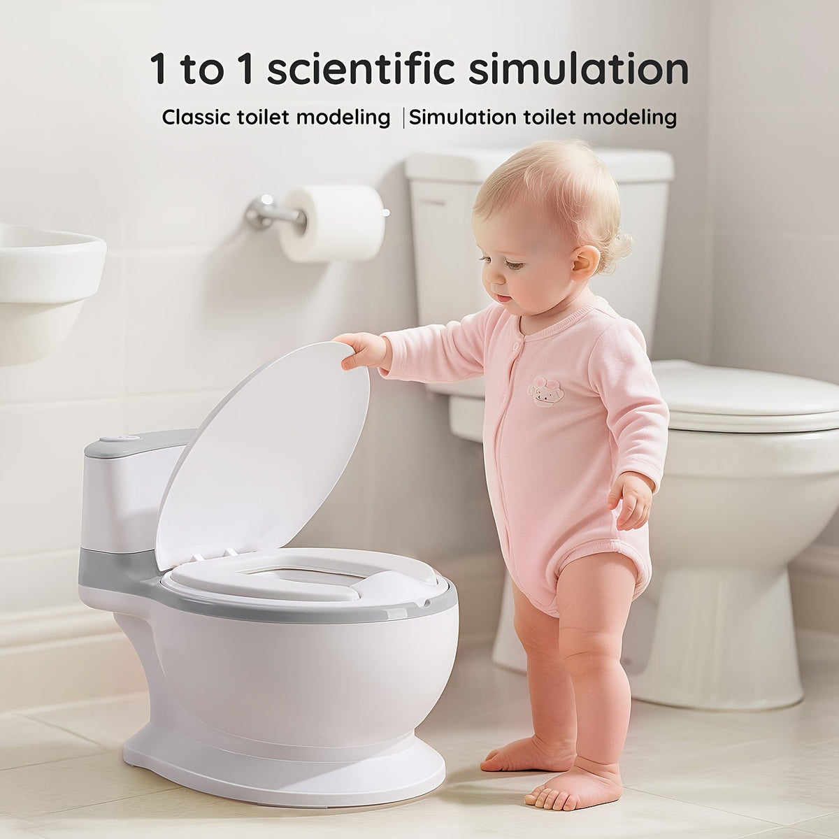 Potty Training Seat - Soft Chair Large Toilet – view 4