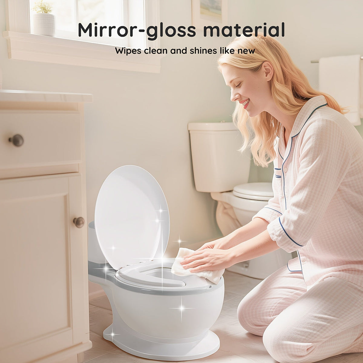 Potty Training Seat - Soft Chair Large Toilet – view 7