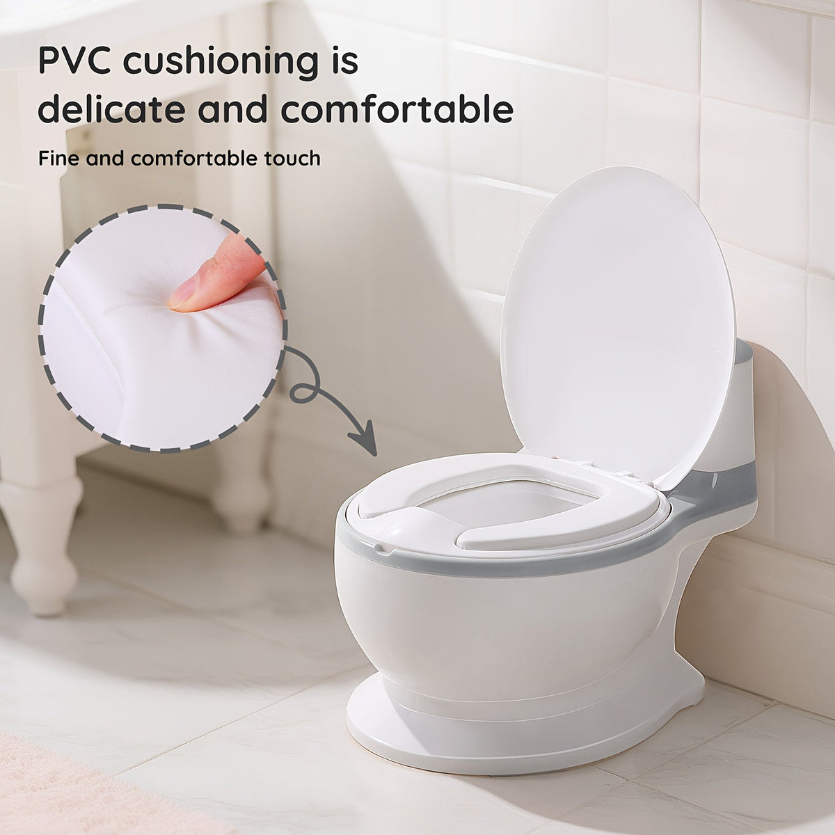 Potty Training Seat - Soft Chair Large Toilet – view 8