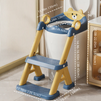 Potty Training Seat - Soft Toilet Steps 2-In-1 – view 2