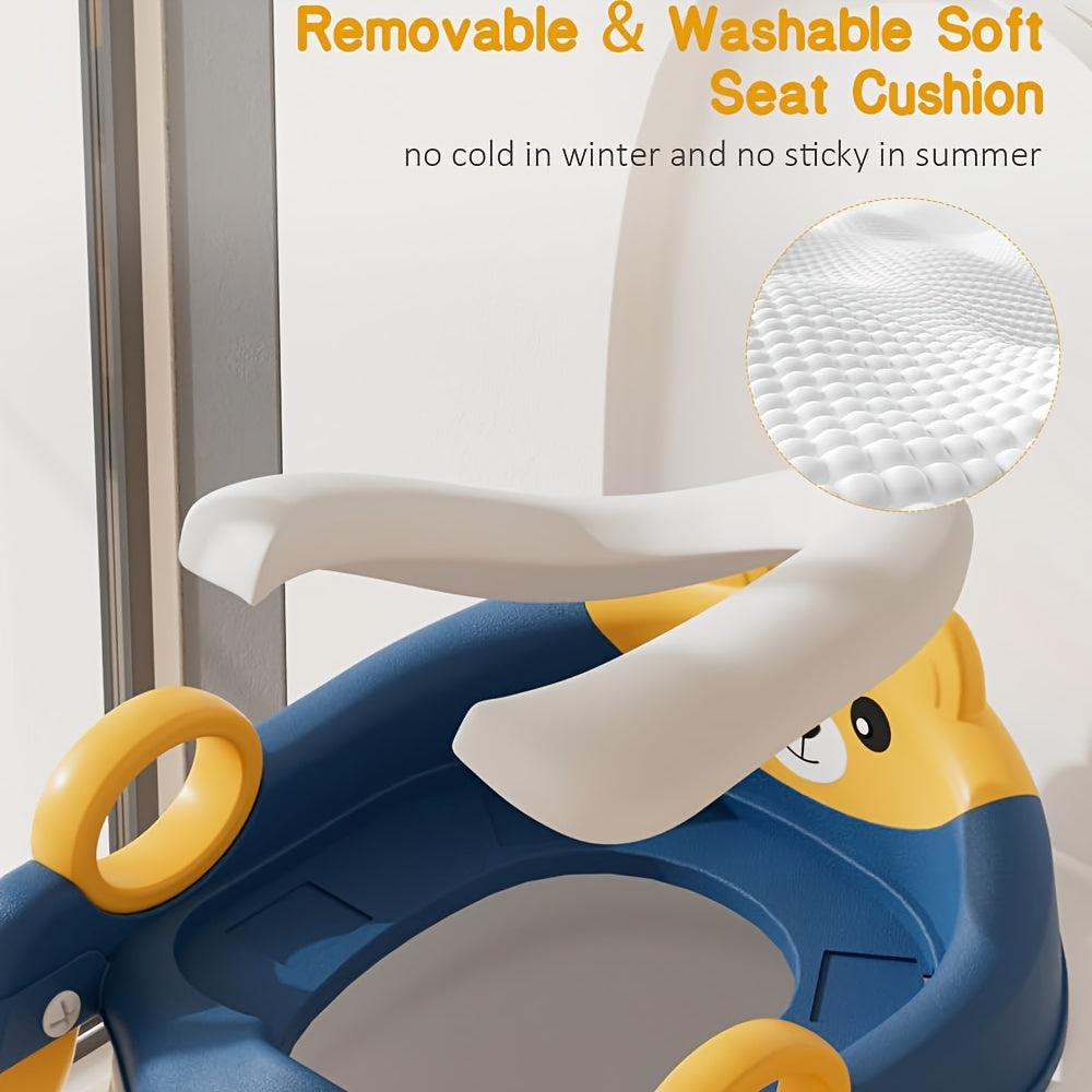 Potty Training Seat - Soft Toilet Steps Splash – view 7