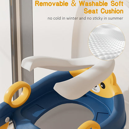 Potty Training Seat - Soft Toilet Steps Splash – view 7