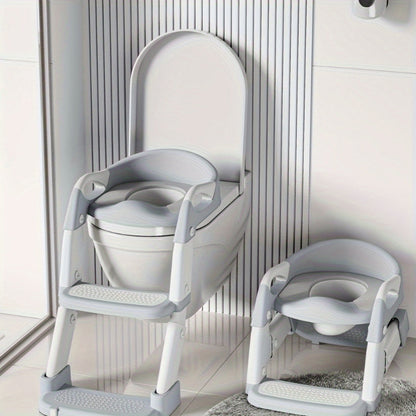 Potty Training Seat - Step Stool Ladder Toilet – view 4