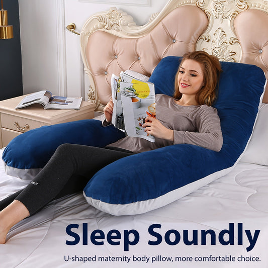 Pregnancy Pillow - Portable Soft U-Shaped Maternity – main product image