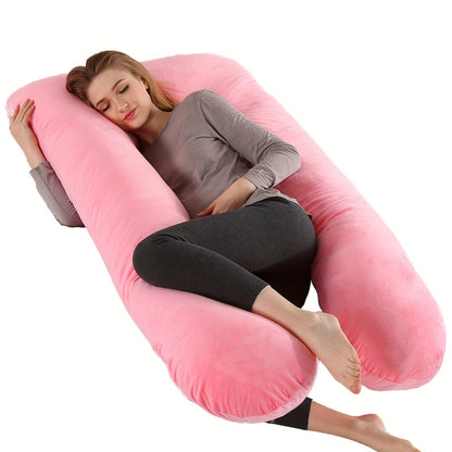 Pregnancy Pillow - Portable Soft U-Shaped Maternity – view 9