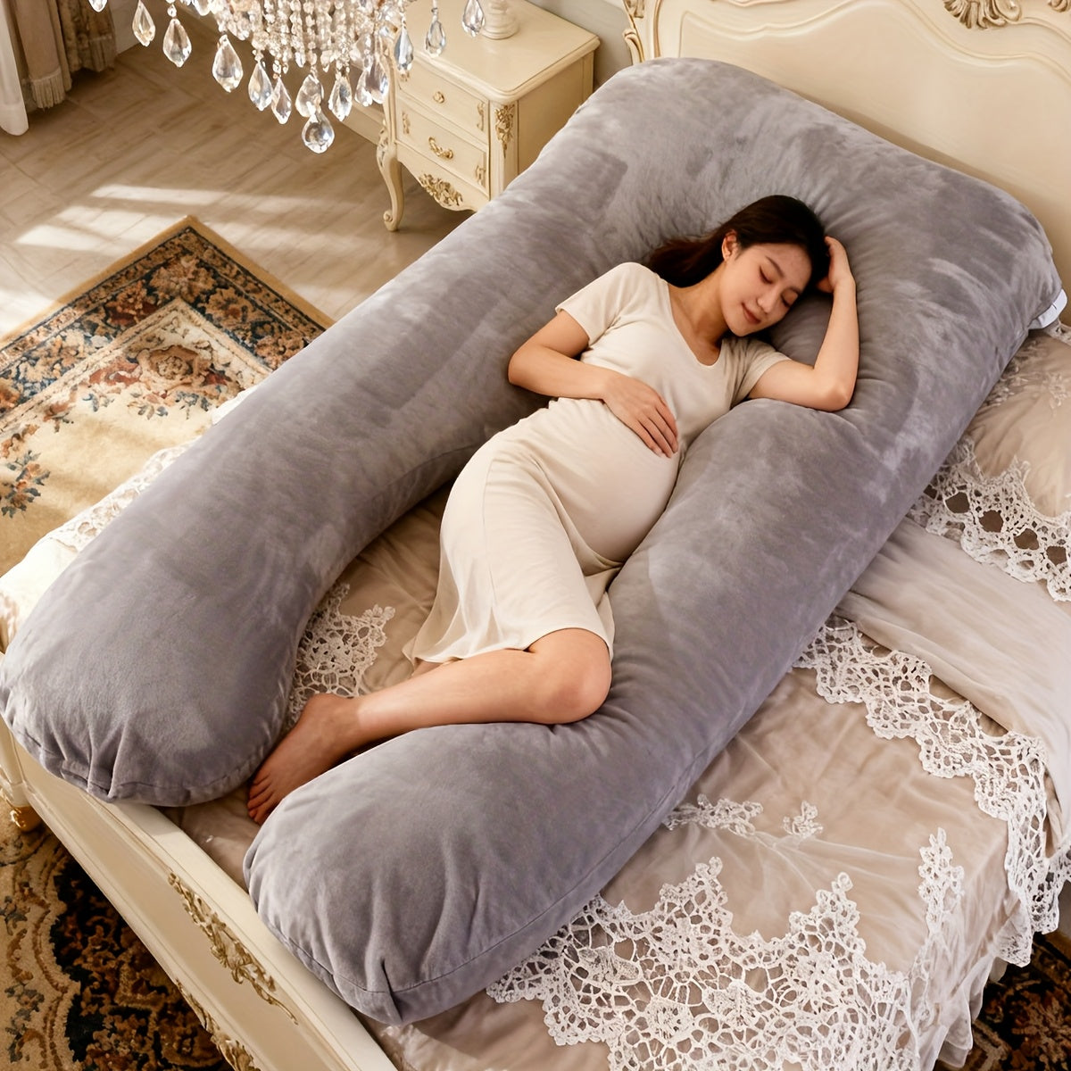 Pregnancy Pillow - Washable Popular U-shaped Pregnant – view 8