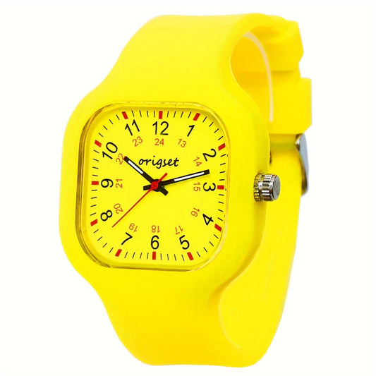 Quartz Watch - Nurse with Second Hand Origset Unisex Japan Analog Wristwatch, 24-Hour - main product view