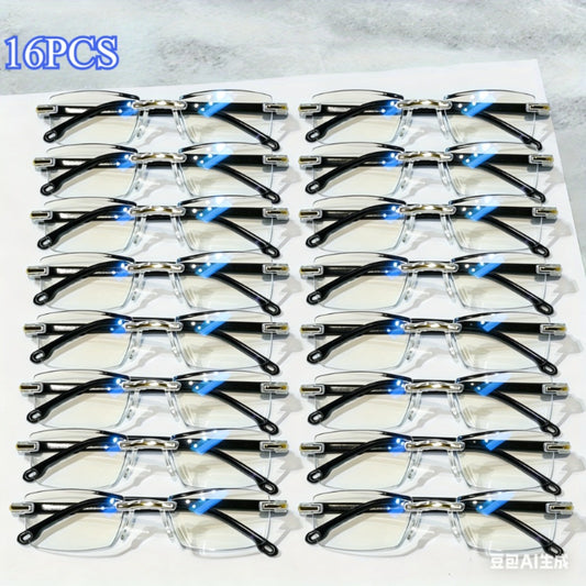 Reading Glasses - 16 Pack High Definition Lenses for Men Women - HD Eye Strain Relief - main product view