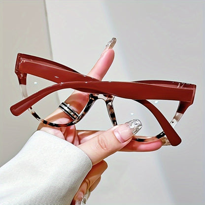 Reading Glasses - 3 Pack for Women Metal Hinge Minimalist Color Block Presbyopia Frames - product detail view 2