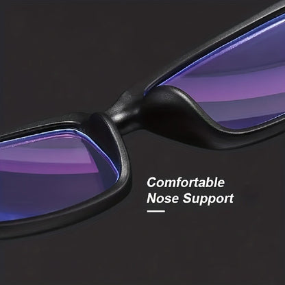 Reading Glasses - 4 Pack Fashion Sport Rectangular Full Frame for Men Women Lightweight - product detail view 4