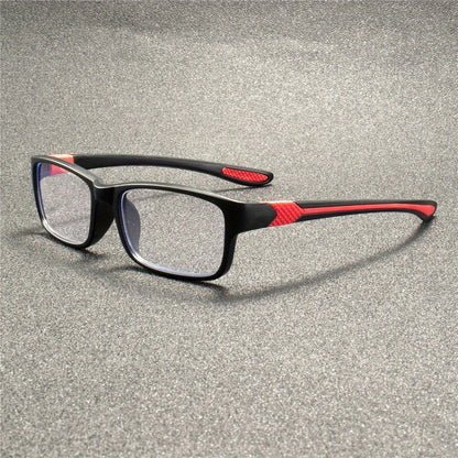 Reading Glasses - 4 Pack Fashion Sport Rectangular Full Frame for Men Women Lightweight - product detail view 6