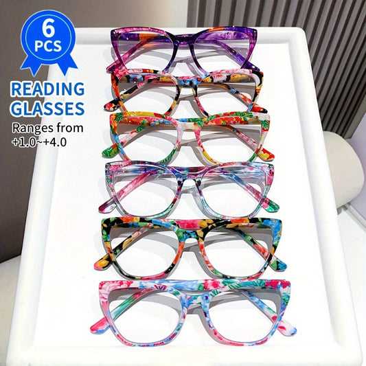 Reading Glasses - Blue Light Blocking 6 Pack for Men & Women Anti Blue Light Computer Screen - main product view