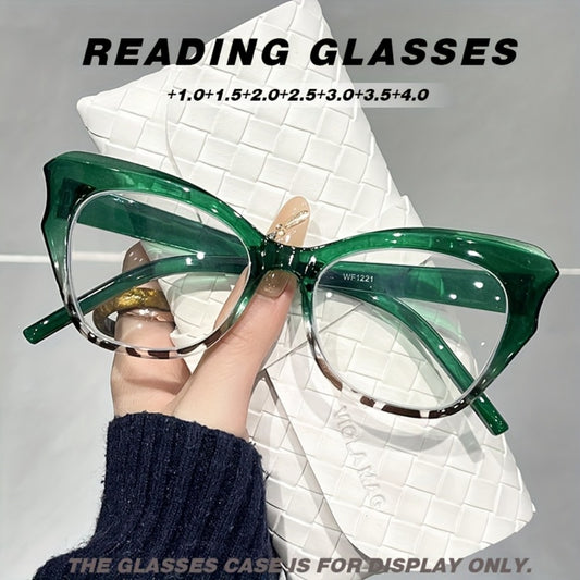 Reading Glasses - Blue Light Men Women Butterfly Cat Eye Frame Anti-Blue Light HD Presbyopic - main product view