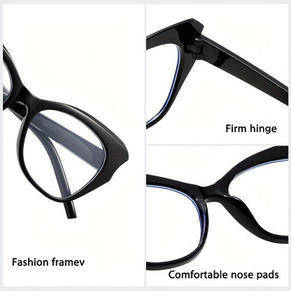Reading Glasses - Blue Light Men Women Butterfly Cat Eye Frame Anti-Blue Light HD Presbyopic - product detail view 9