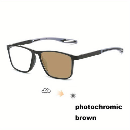 Reading Glasses - Photochromic TR90 Sport Frame Ultralight UV Protection for Men Women - product detail view 17