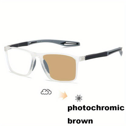 Reading Glasses - Photochromic TR90 Sport Frame Ultralight UV Protection for Men Women - product detail view 24